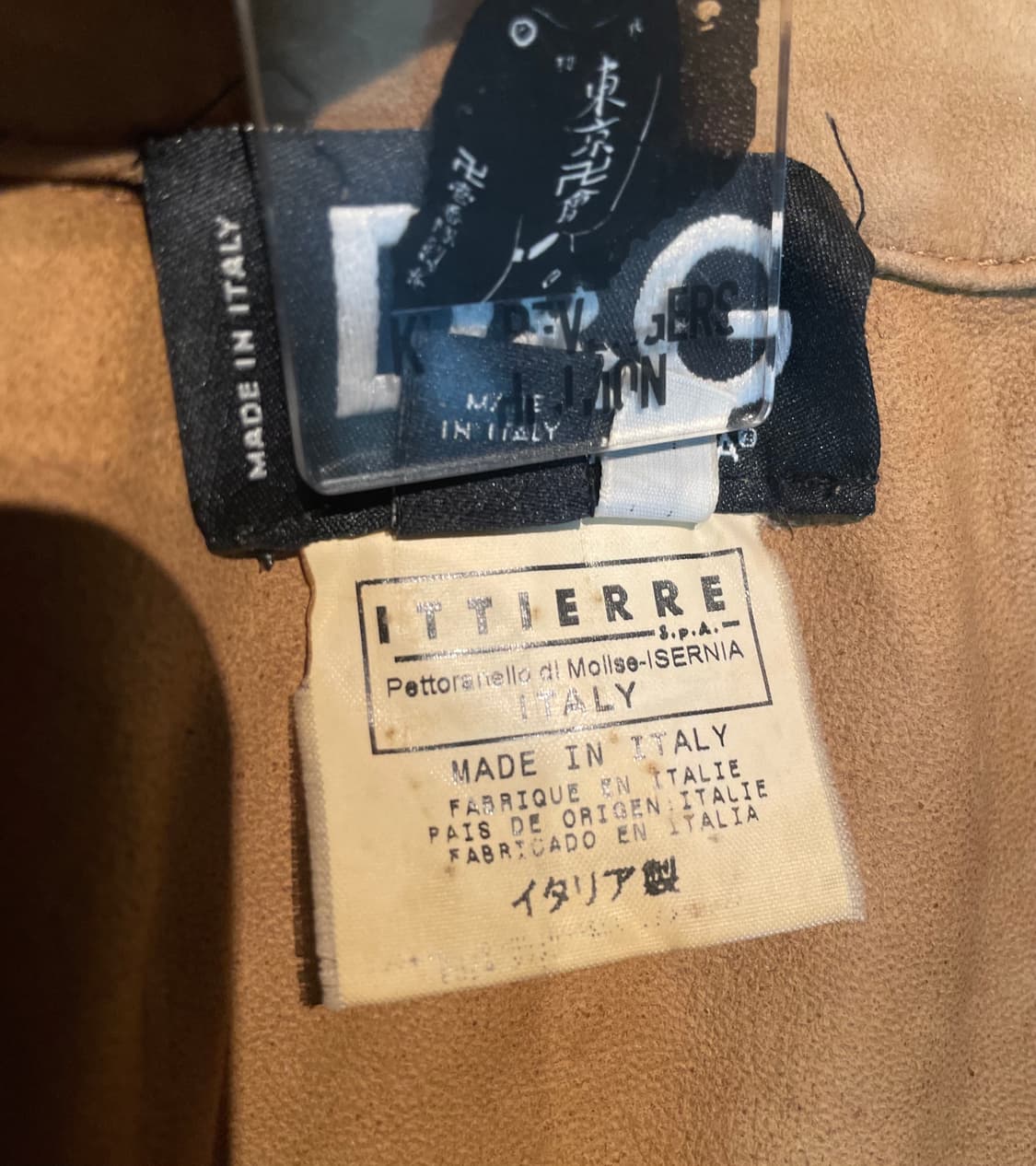 00s D&G Ittierre 스웨이드 자켓 (돌체앤가바나) 상품이미지5