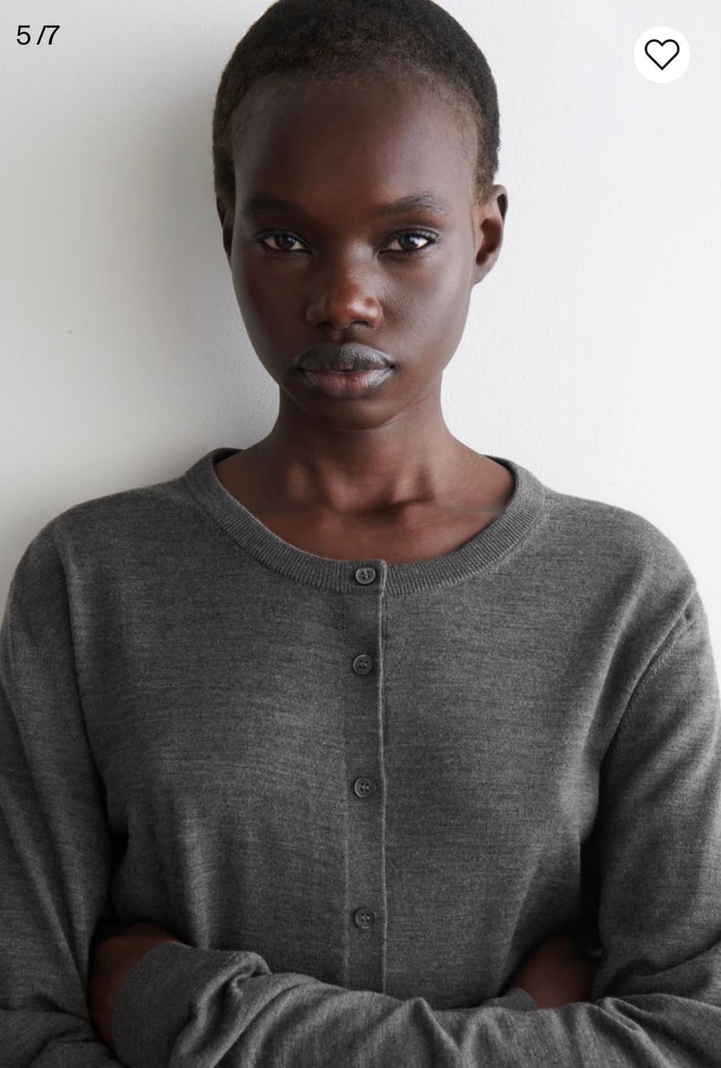 COS 메리노 울 가디건 상품이미지2