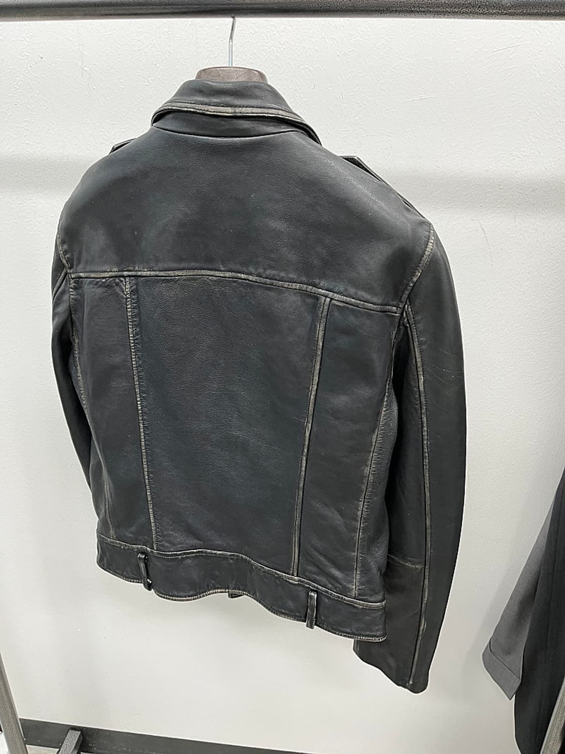 95-100) 올세인츠 워싱 라이더자켓  상품이미지6