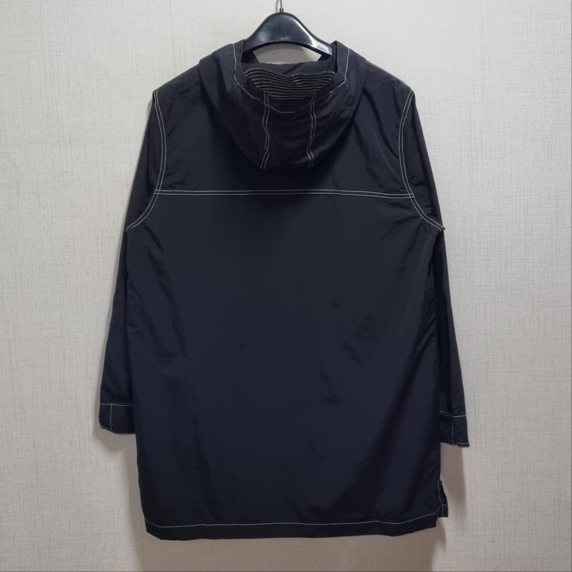 ( M ) 스투시 아노락 후드 블랙 바람막이 상품이미지4