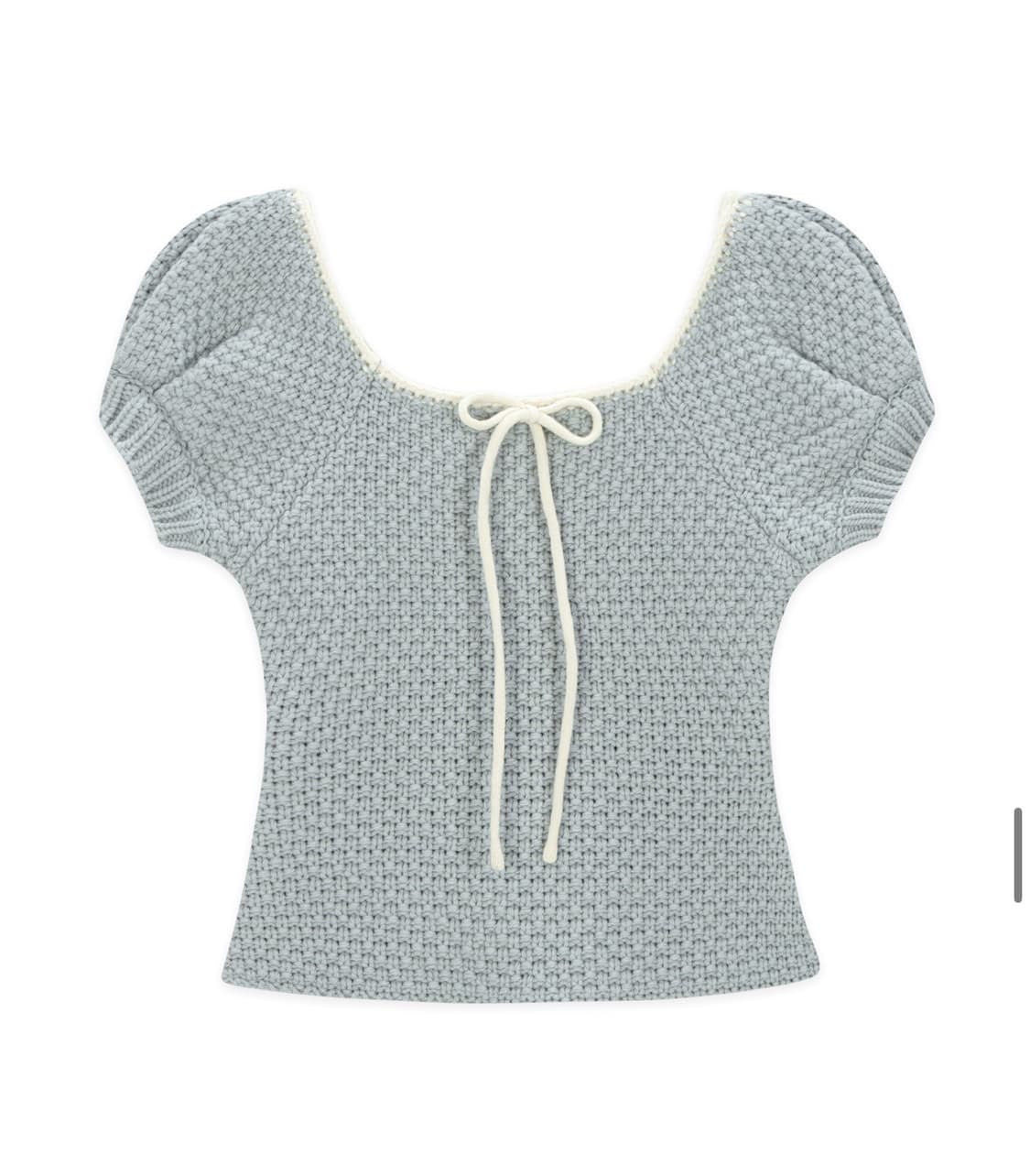 sinoon puff half knit top 상품이미지1