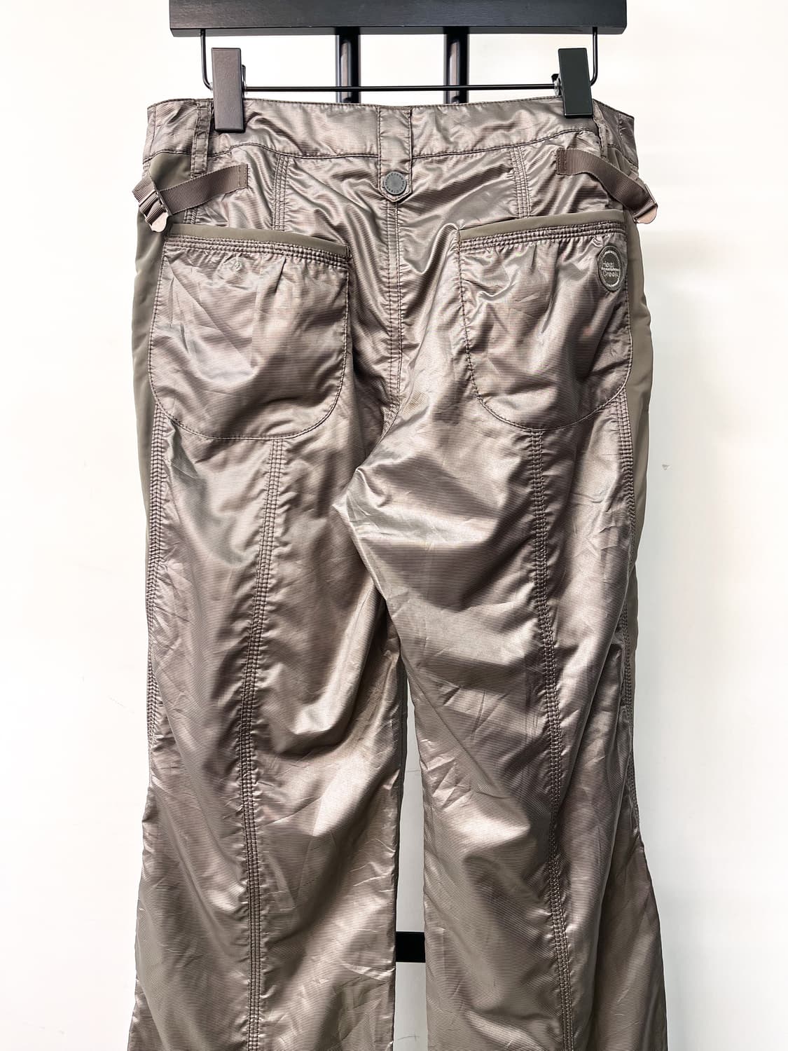 힐크릭 y2k 사이드 트랙 라인 부츠컷 팬츠 상품이미지5