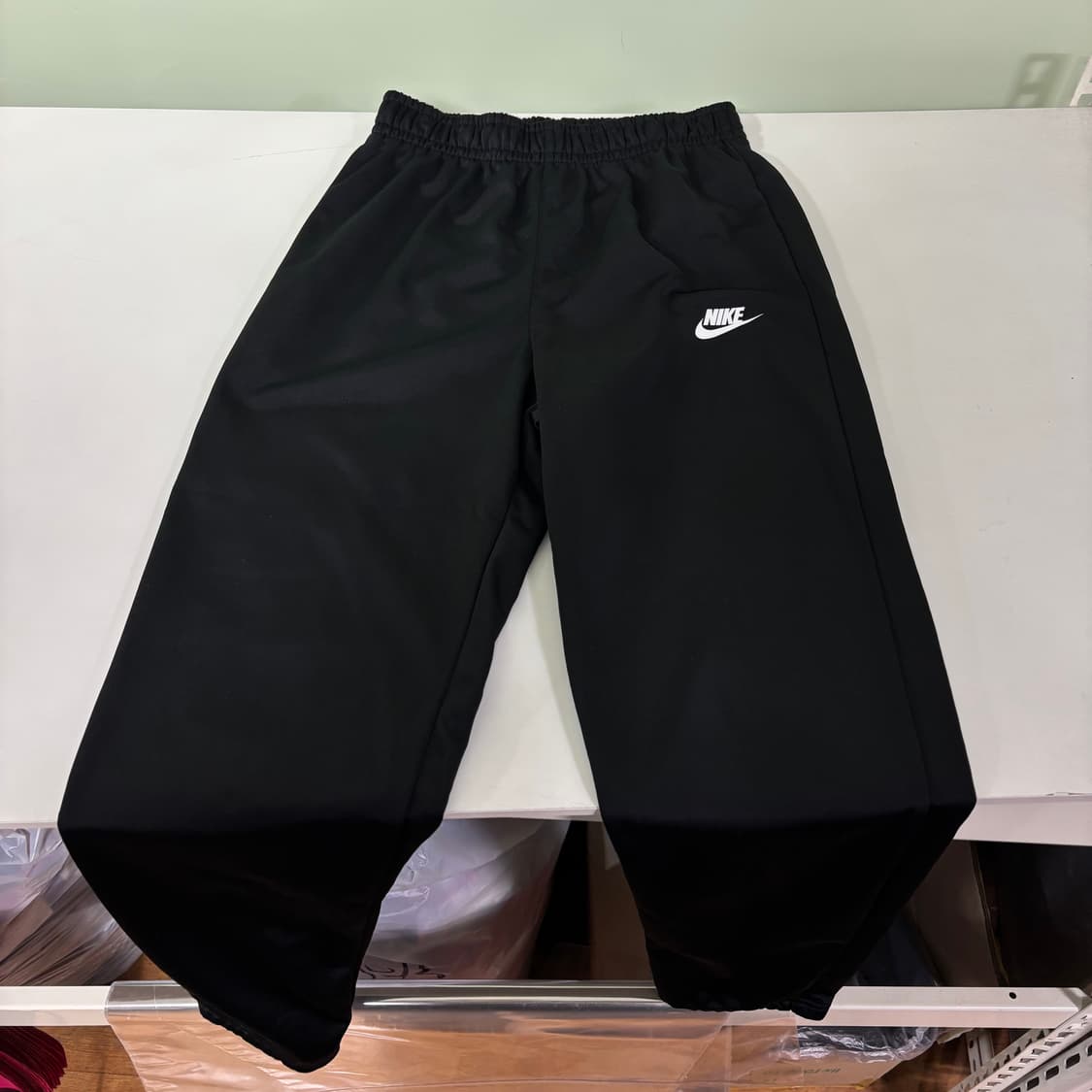 우먼L-XL 나이키 블랙 슬림핏 트레이닝팬츠 상품이미지2