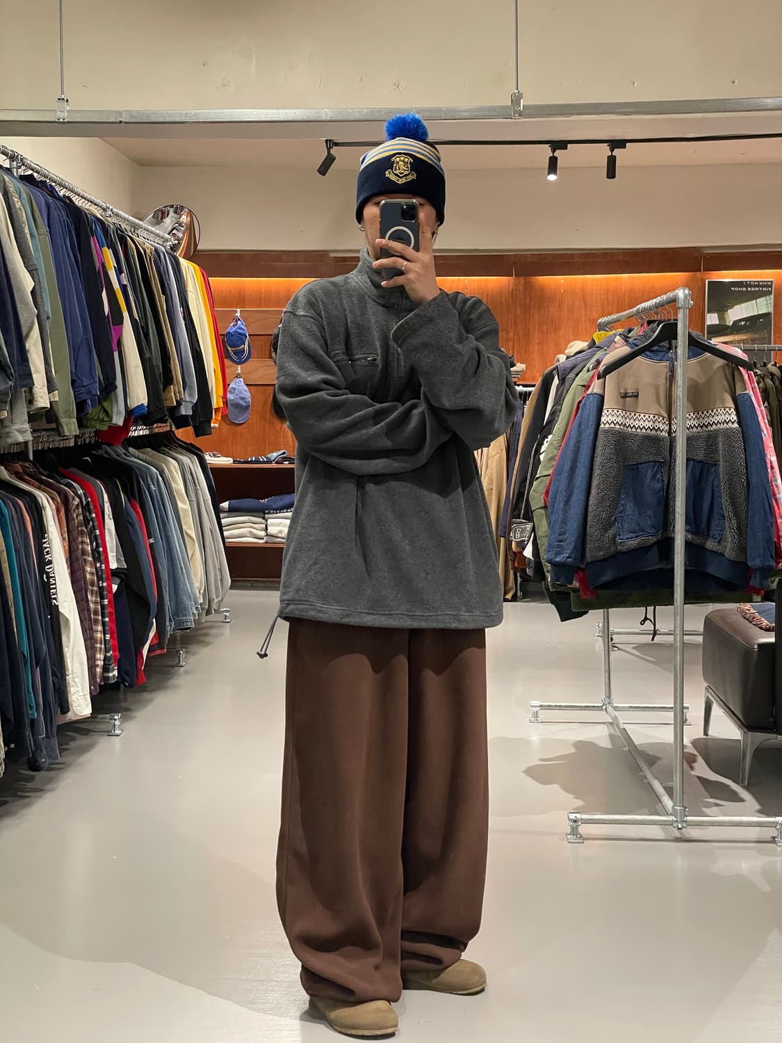 IZOD 반집업 플리스 자켓 상품이미지2