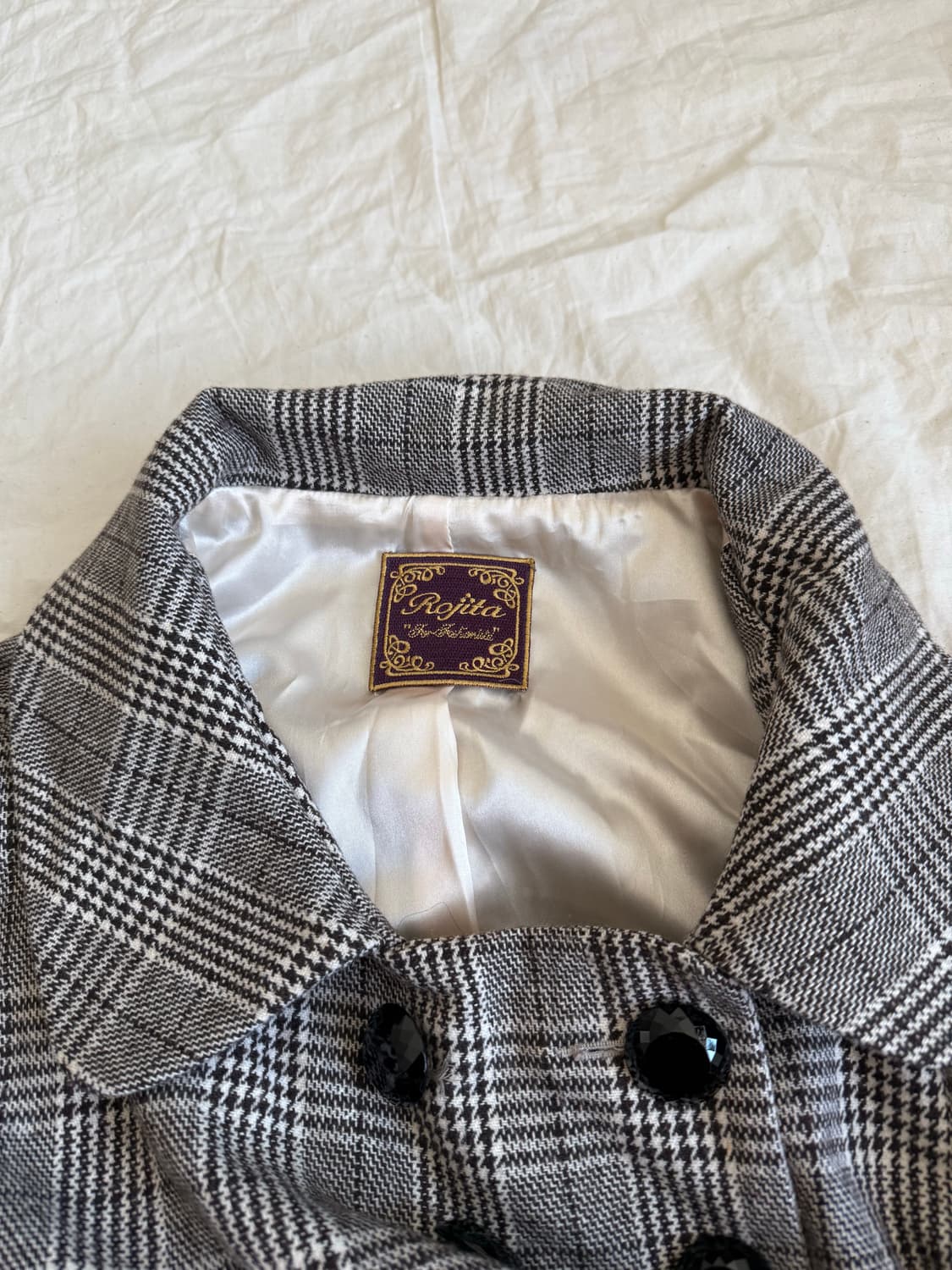 로지타 모카라떼 갸루 울 케이프 코트 상품이미지4