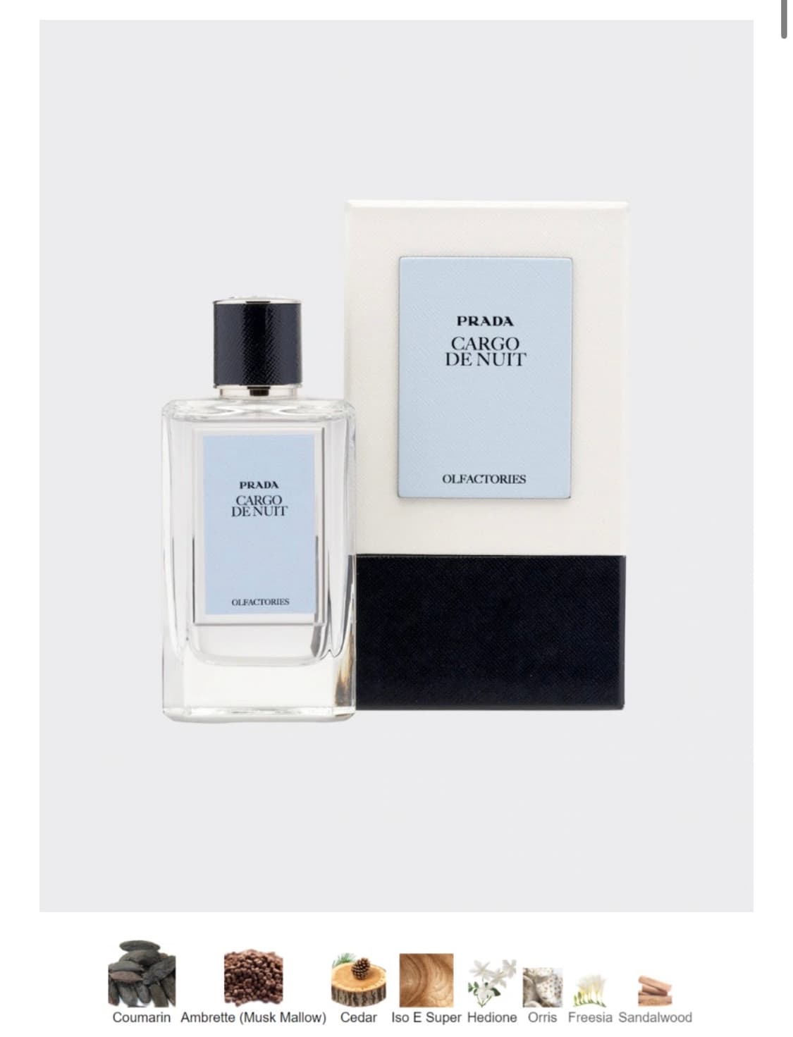 Prada cargo denuit 향수 100ml 상품이미지1