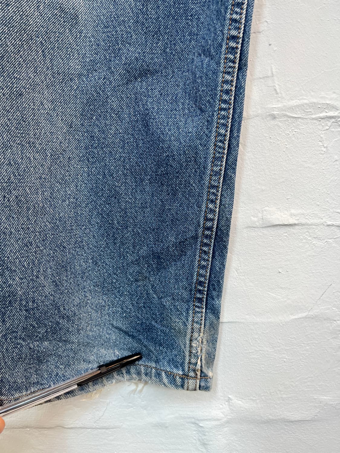 Levis 610 오렌지탭 워싱 데님 팬츠 30x32 상품이미지7