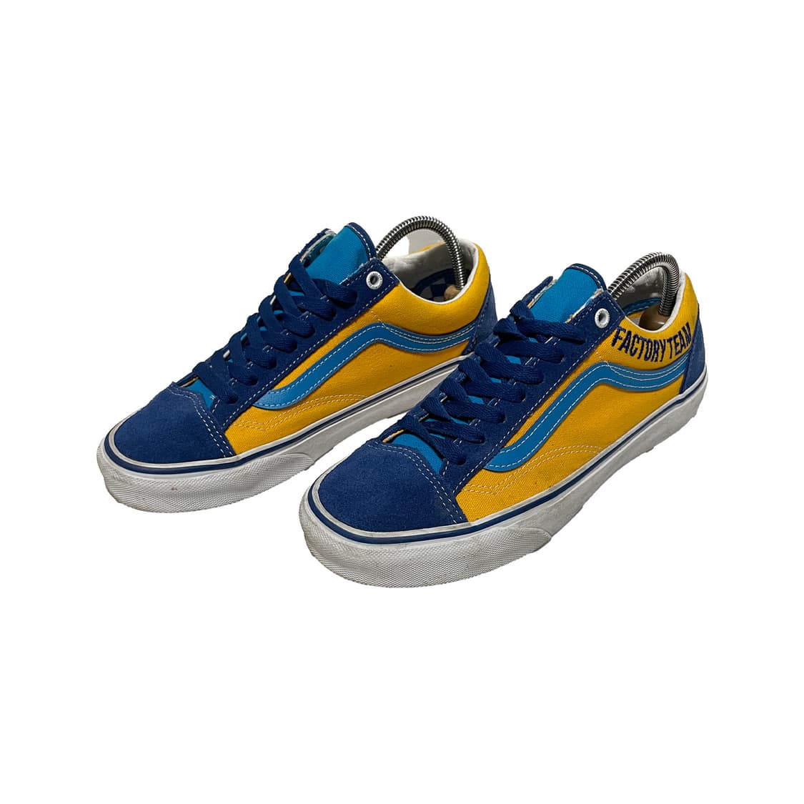 반스 올드스쿨 FACTORY TEAM 운동화 네이비/옐로우 상품이미지1