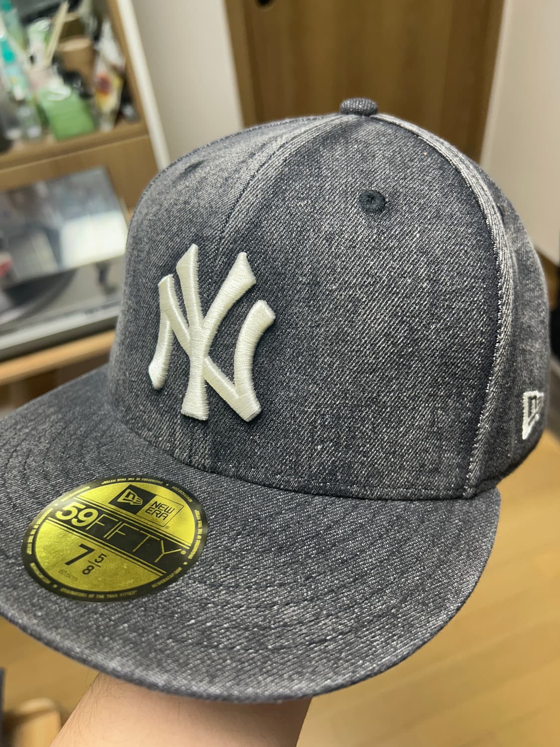 뉴에라 피티드캡 데님 커스텀 상품이미지1