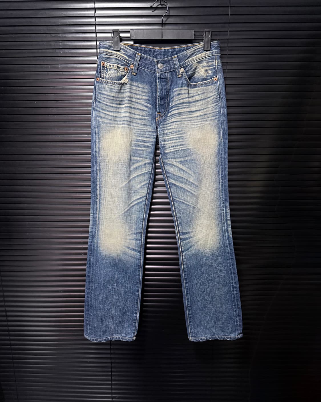 리바이스 501 샌드 워싱 데님 워크 팬츠 바지 27 일자핏 스트레이트핏 상품이미지3