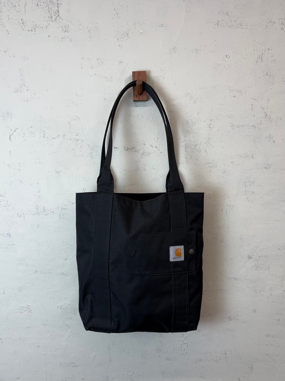 칼하트 버티컬 오픈 토트백 블랙 상품이미지1