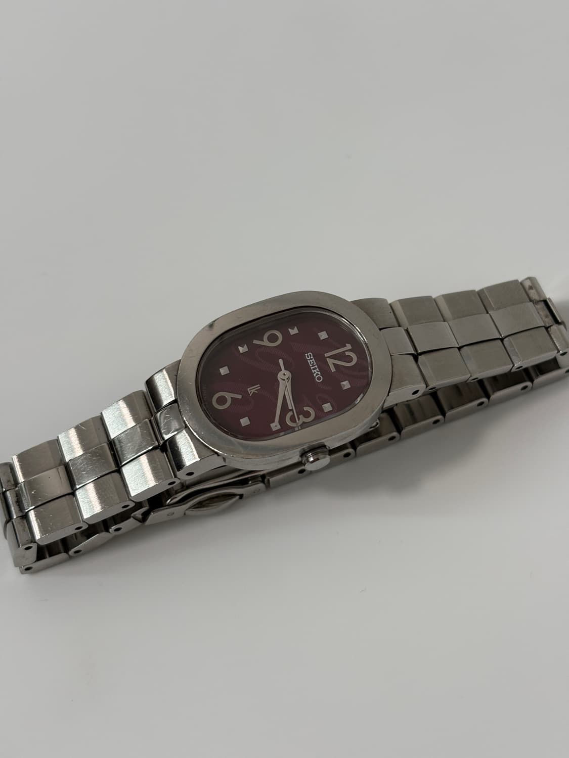 00s lukia wine dial oval ladies quartz 상품이미지4