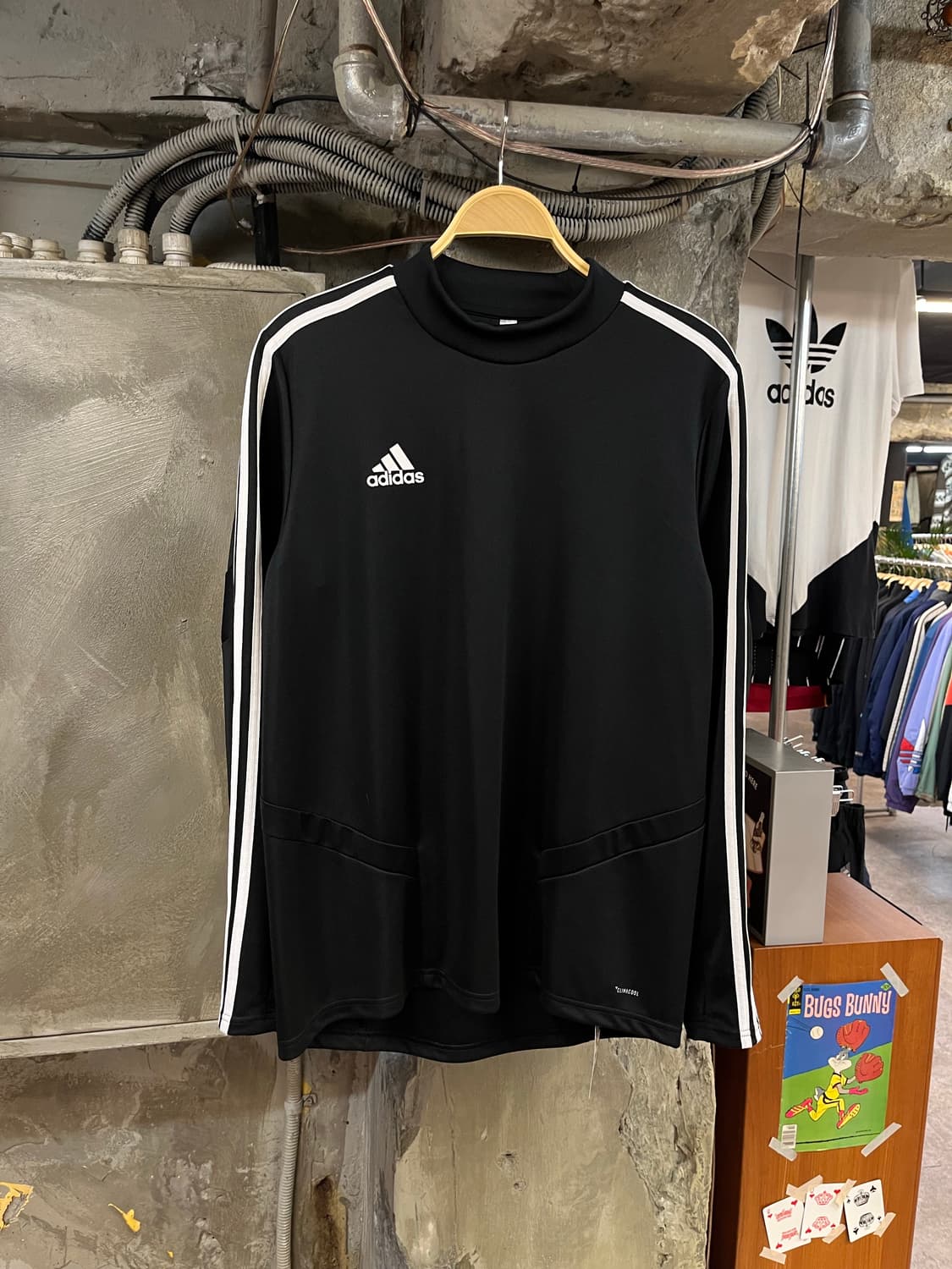 아디다스 기능성 긴팔티 블랙 2XL #csz506 상품이미지1