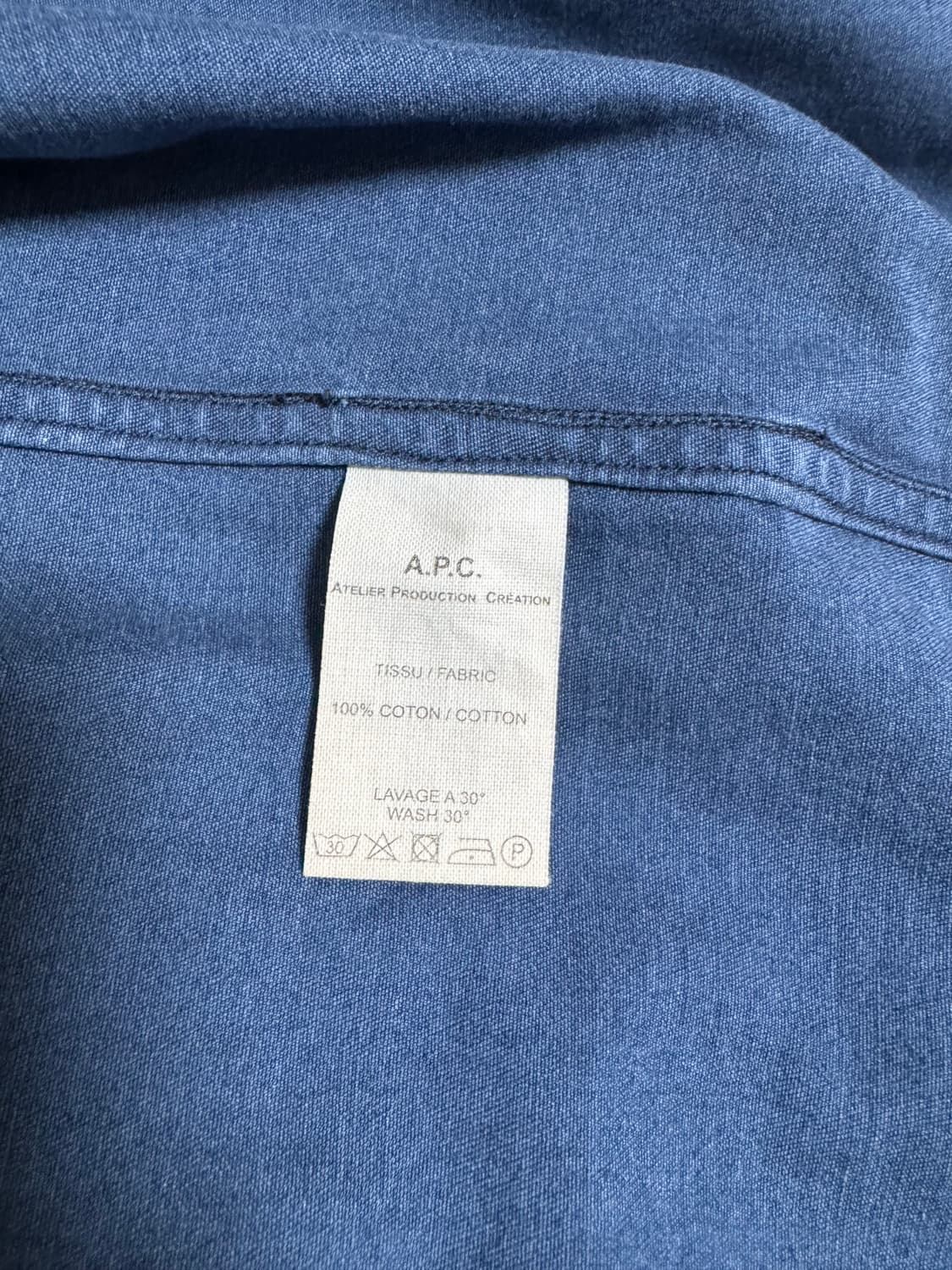 A.P.C. 아페쎄 데님셔츠 상품이미지5