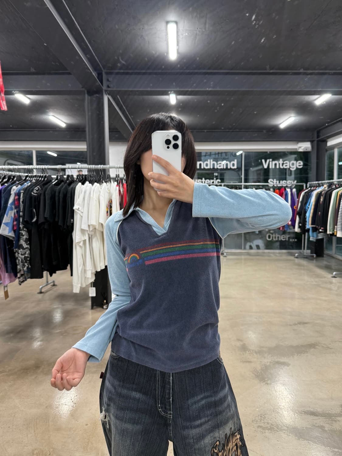 히스테릭글래머 카라 롱슬리브 상품이미지2