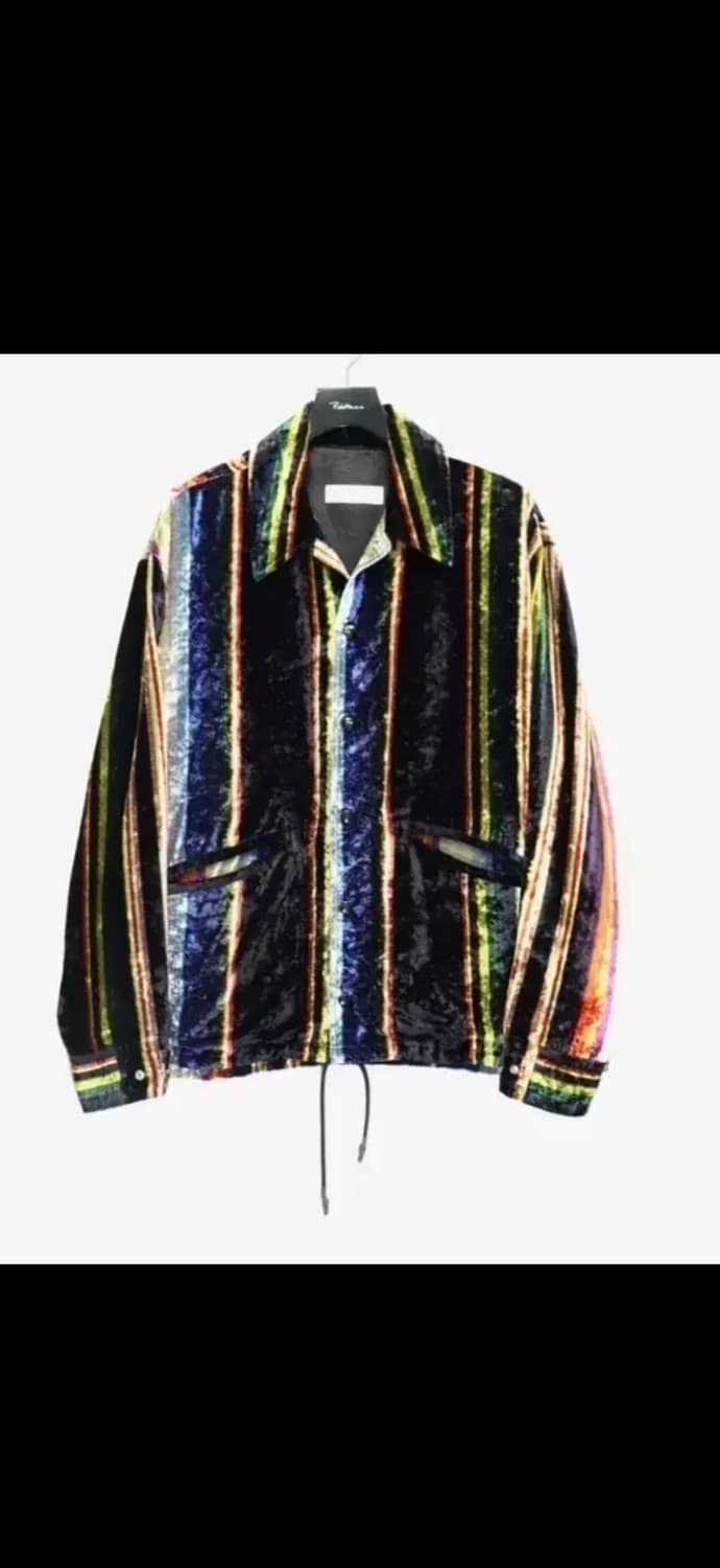 토가비릴리스 TOGA VIRILIS 스트라이프 블루종 자켓 48 상품이미지1