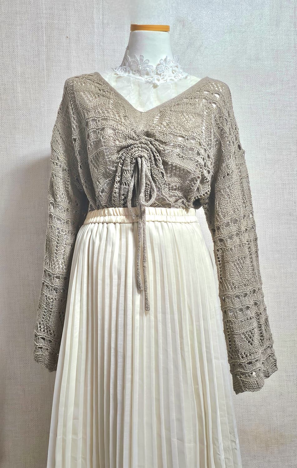 빈티지 모리룩 하구미 그런지 코디세트 상품이미지1