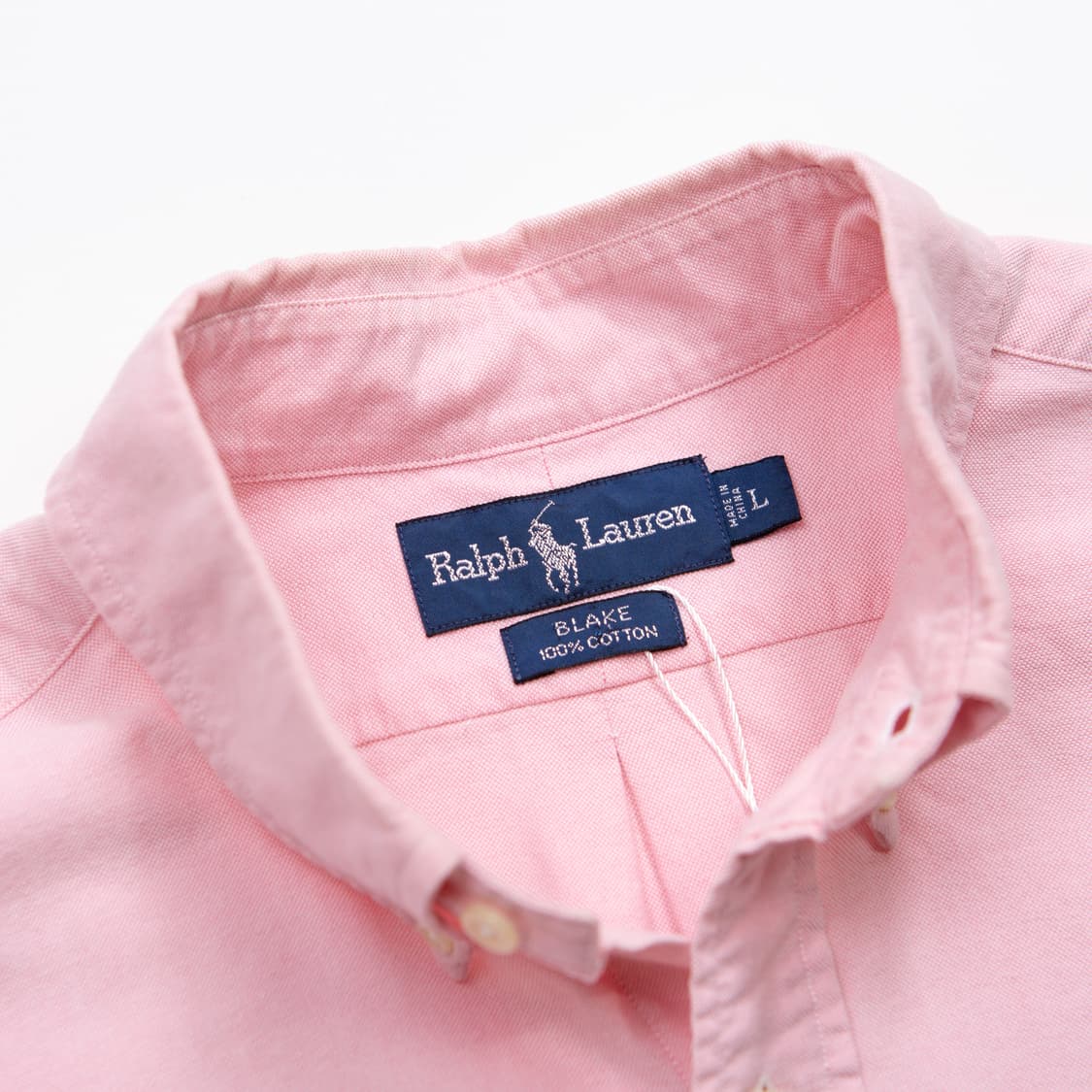 폴로 랄프로렌 블레이크 핏 옥스포드 셔츠 핑크 상품이미지6