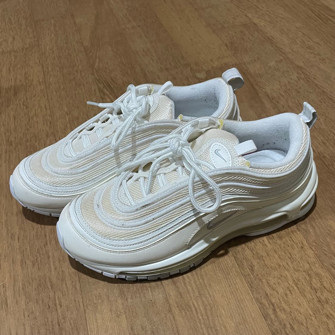 나이키 에어맥스 97 트리플 화이트 245 상품이미지3