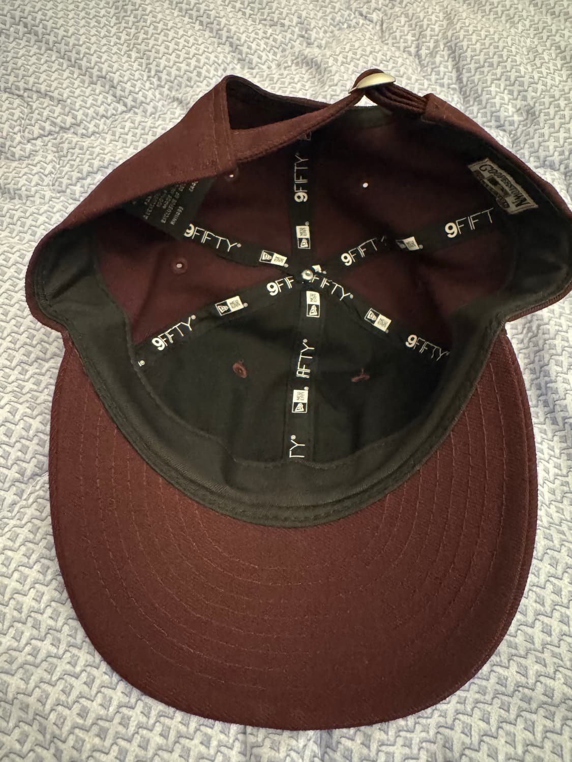 뉴에라  9fifty 레트로크라운 세인트루인스 버건디 캡 상품이미지2