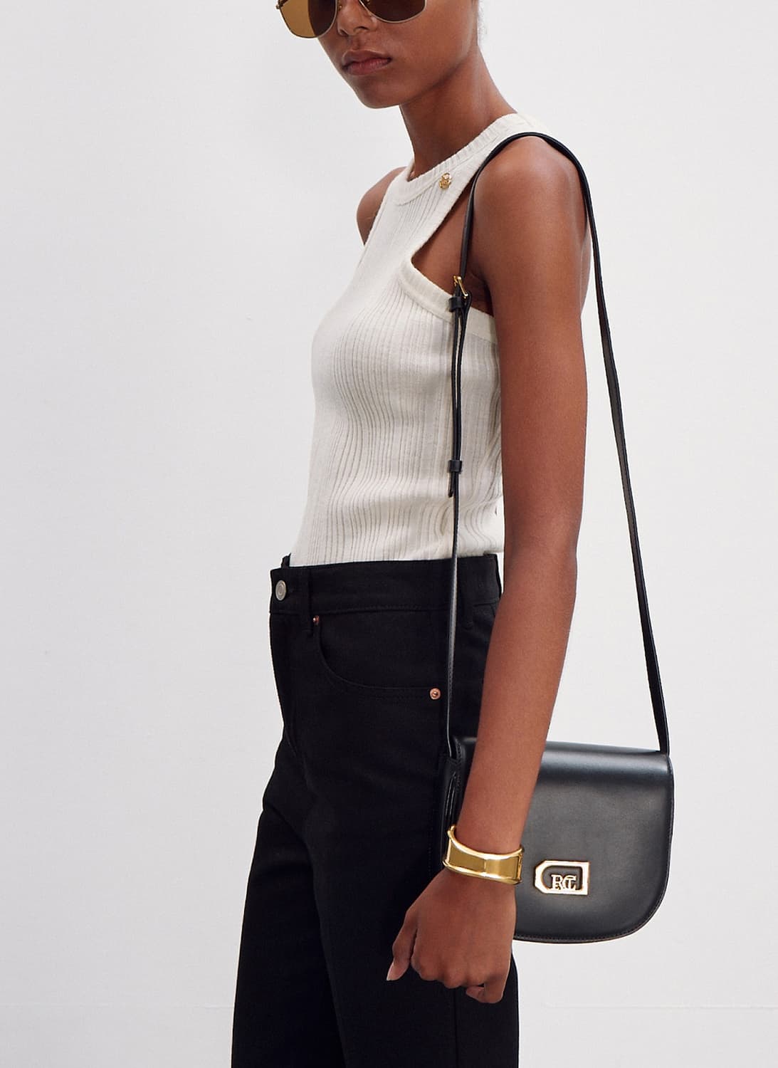 렉토 이클립스 숄더백 블랙 상품이미지2