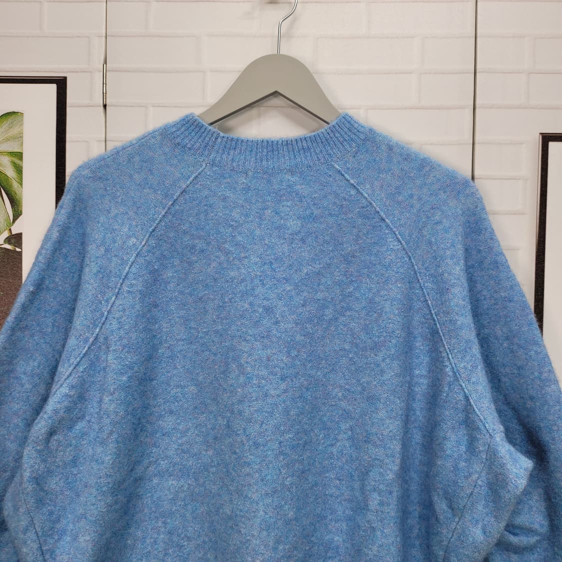 SYSTEM 한섬 시스템 라운드넥 니트 울 스웨터 프리사이즈 상품이미지5