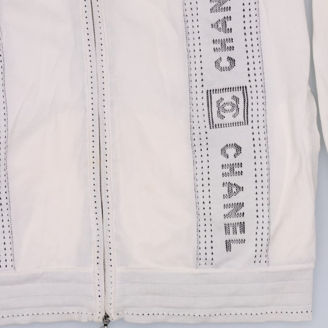 40 샤넬 여성 니티드 후드집업 0427H1 상품이미지4