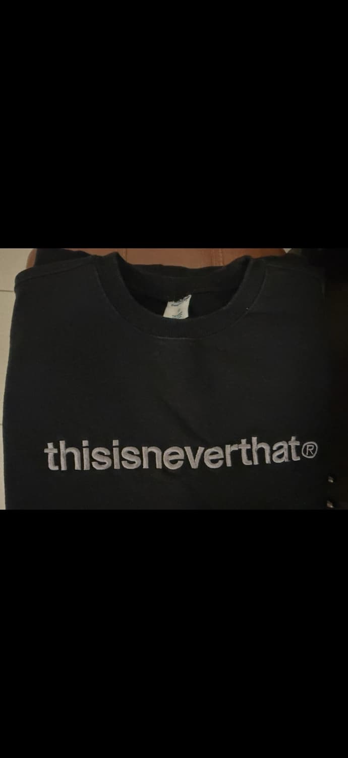 디스이즈네버댓 맨투맨 2개 급처 상품이미지3