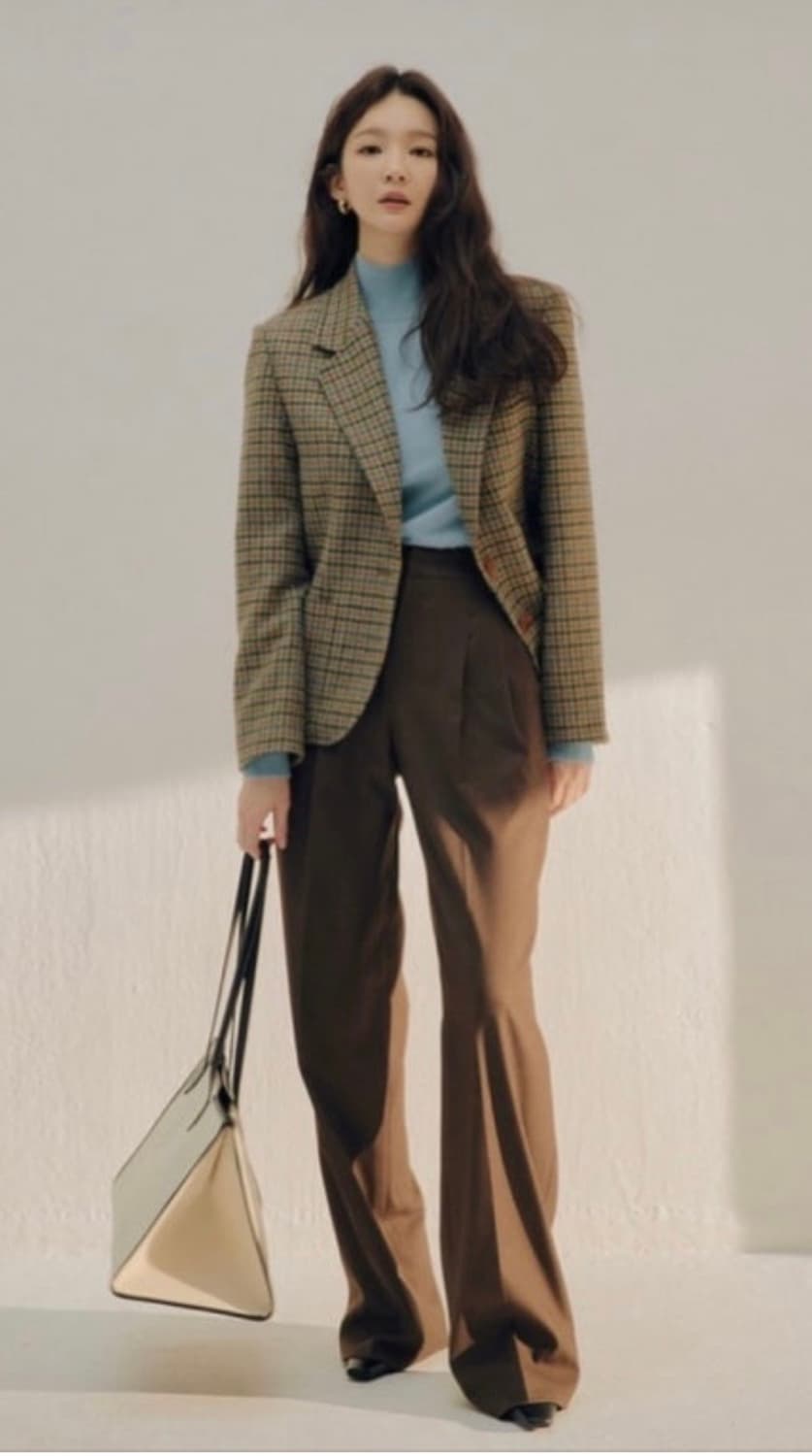 아비에무아 체크자켓 상품이미지6