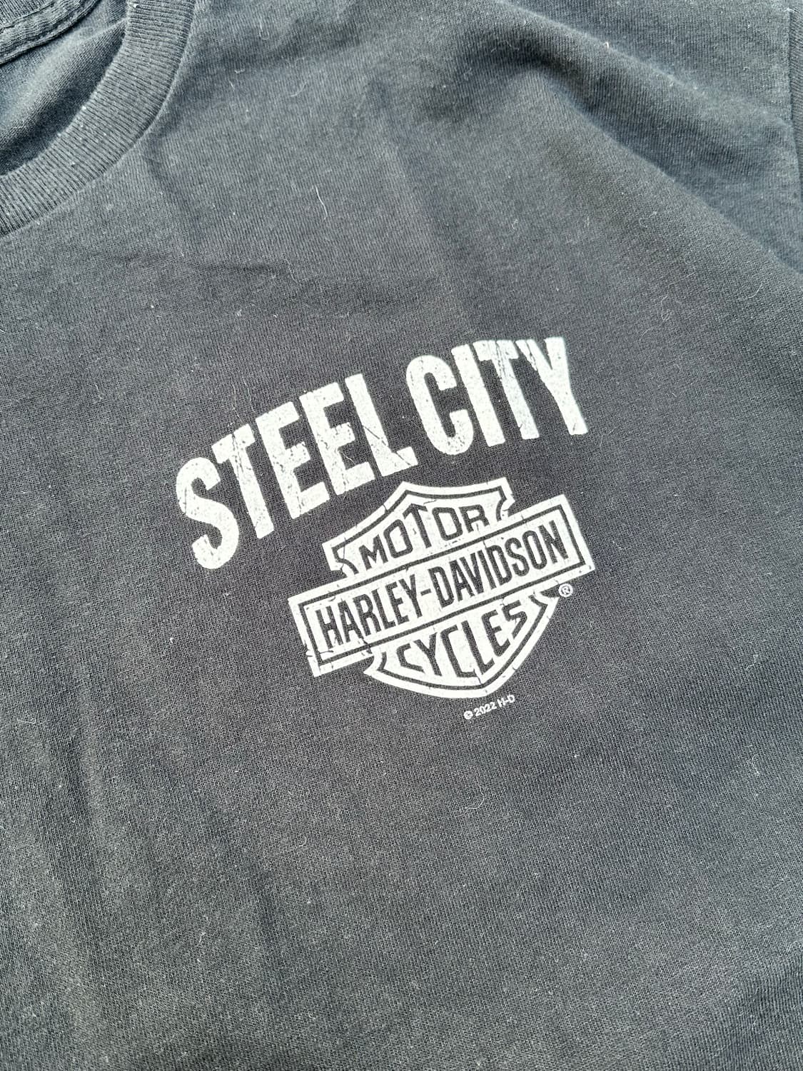 [할리데이비슨] •Vintage Steel City Tee 상품이미지4