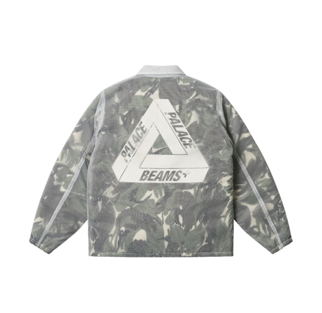 [M] 팔라스 x 빔즈 플러스 플리스 코치자켓 라인드 카모  상품이미지1