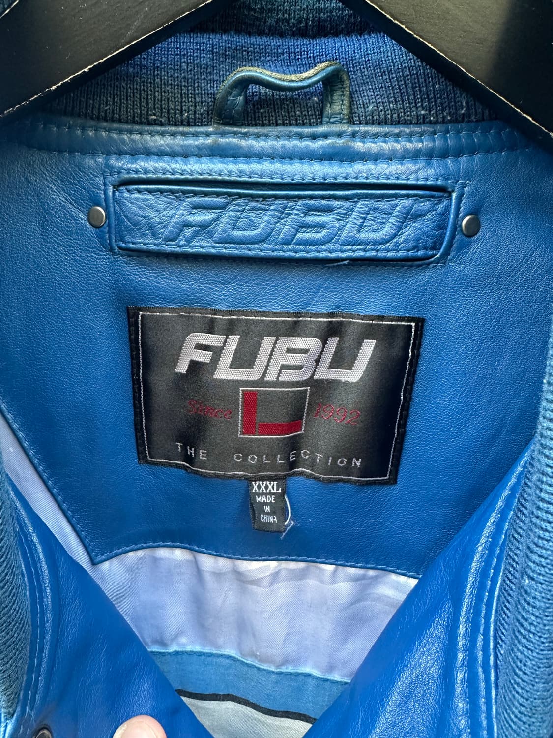 빈티지 90s 푸부 레더 자켓 상품이미지2