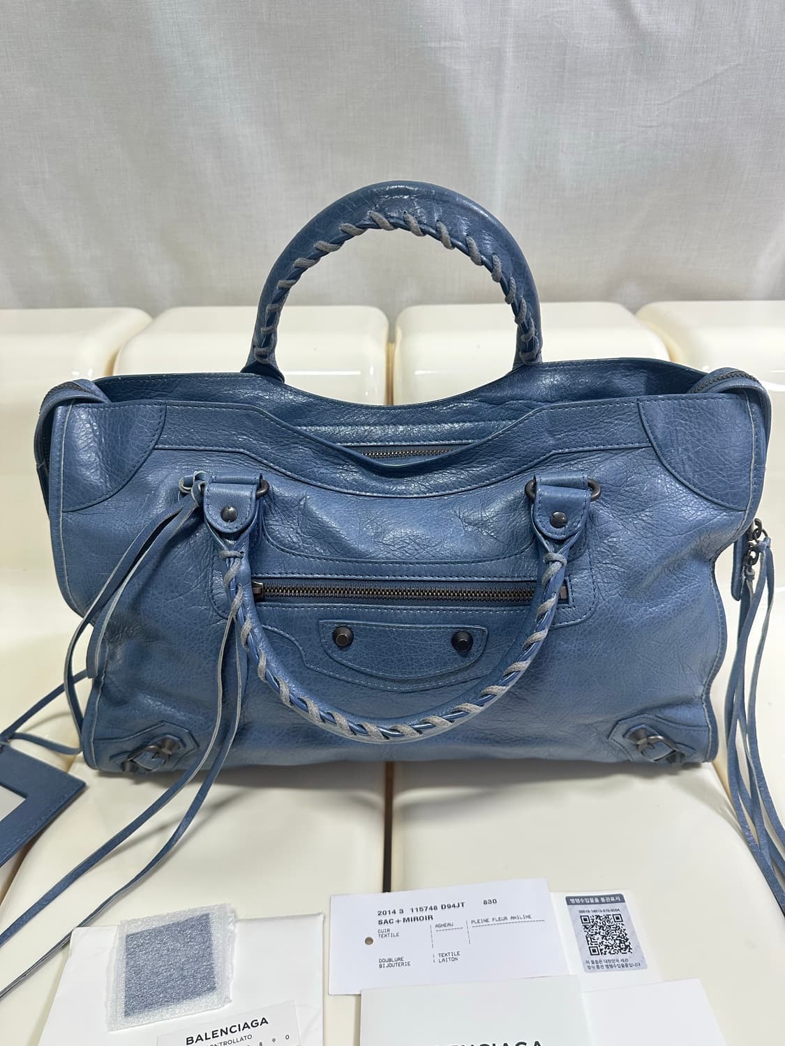 [A+ 정품] 발렌시아가 시티 모터백 미디움 상품이미지3