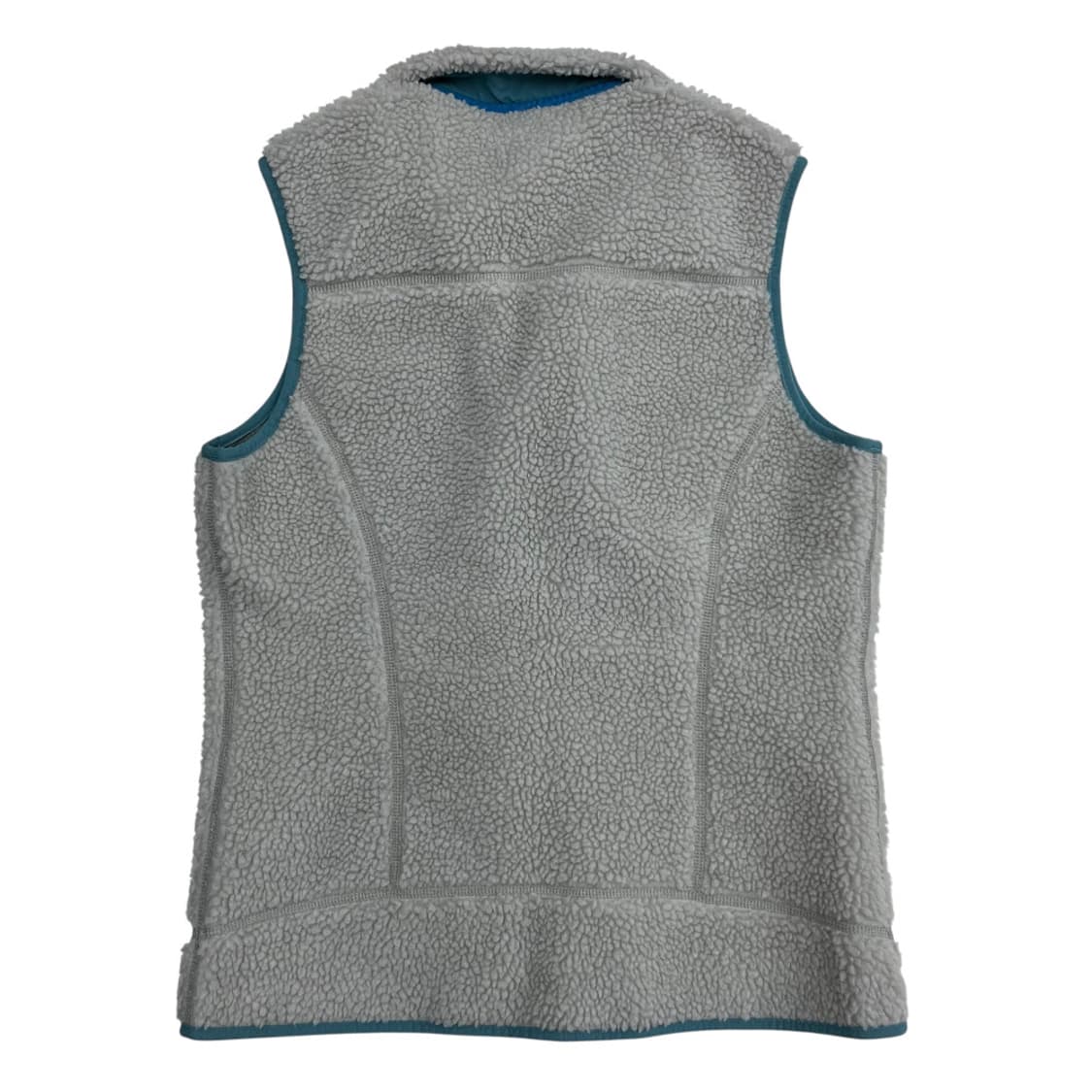 파타고니아 포켓로고 블루 레트로 후리스 베스트 상품이미지3