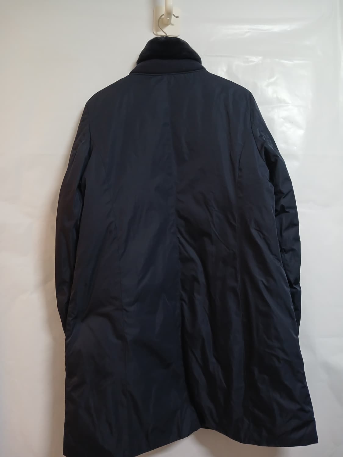 (상태굿,95)샤트렌 토키털 카라배색 덕다운 정장패딩 상품이미지5