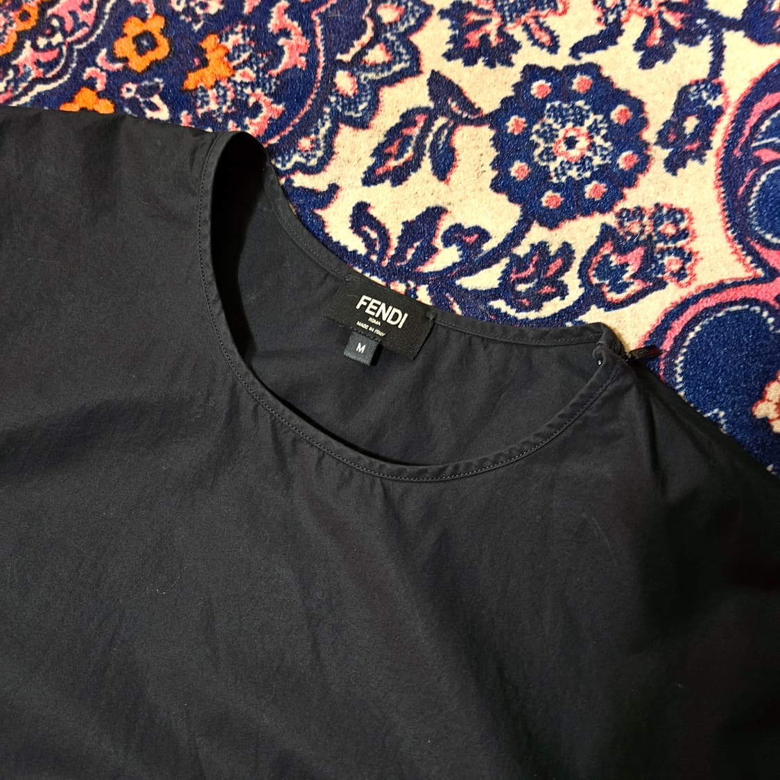 팬디(FENDI) 나일론 반팔 루즈핏 포켓 셔츠 M size 상품이미지3