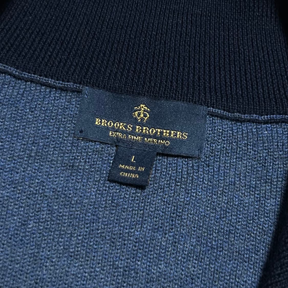 [L] Brooks brothers 브룩스 브라더스 반집업 니트 상품이미지6