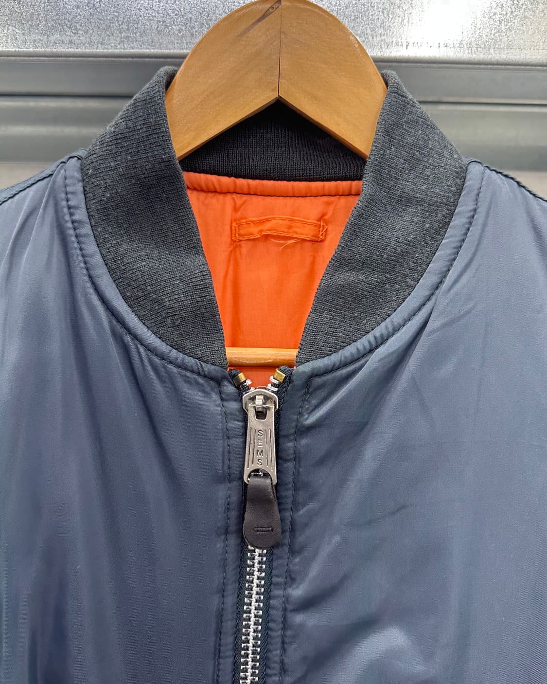 (XL)VINTAGE  USA MA-1 항공점퍼-M1505 상품이미지2