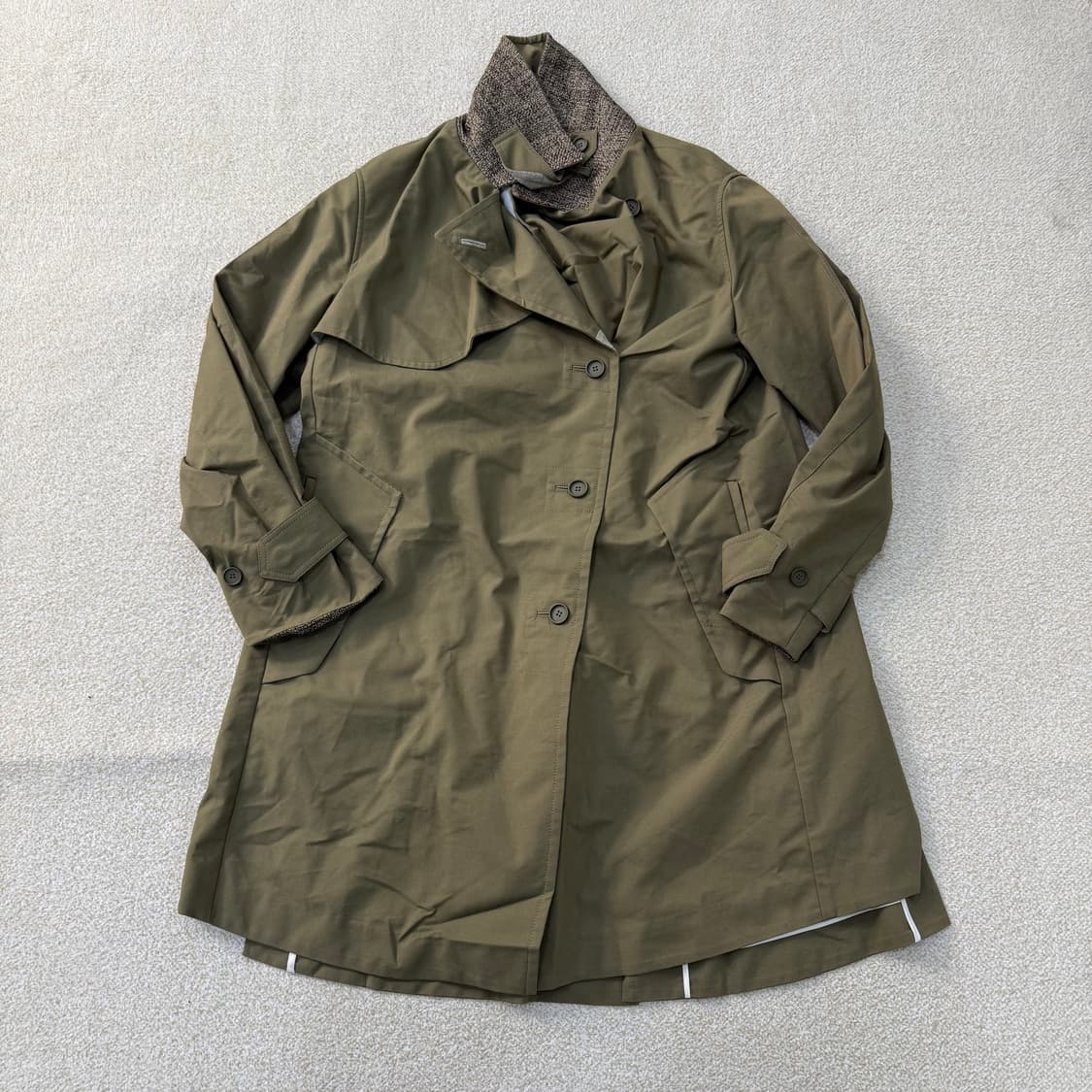 82 한섬 시스템 하프넥 트렌치 코트 0203T 상품이미지1