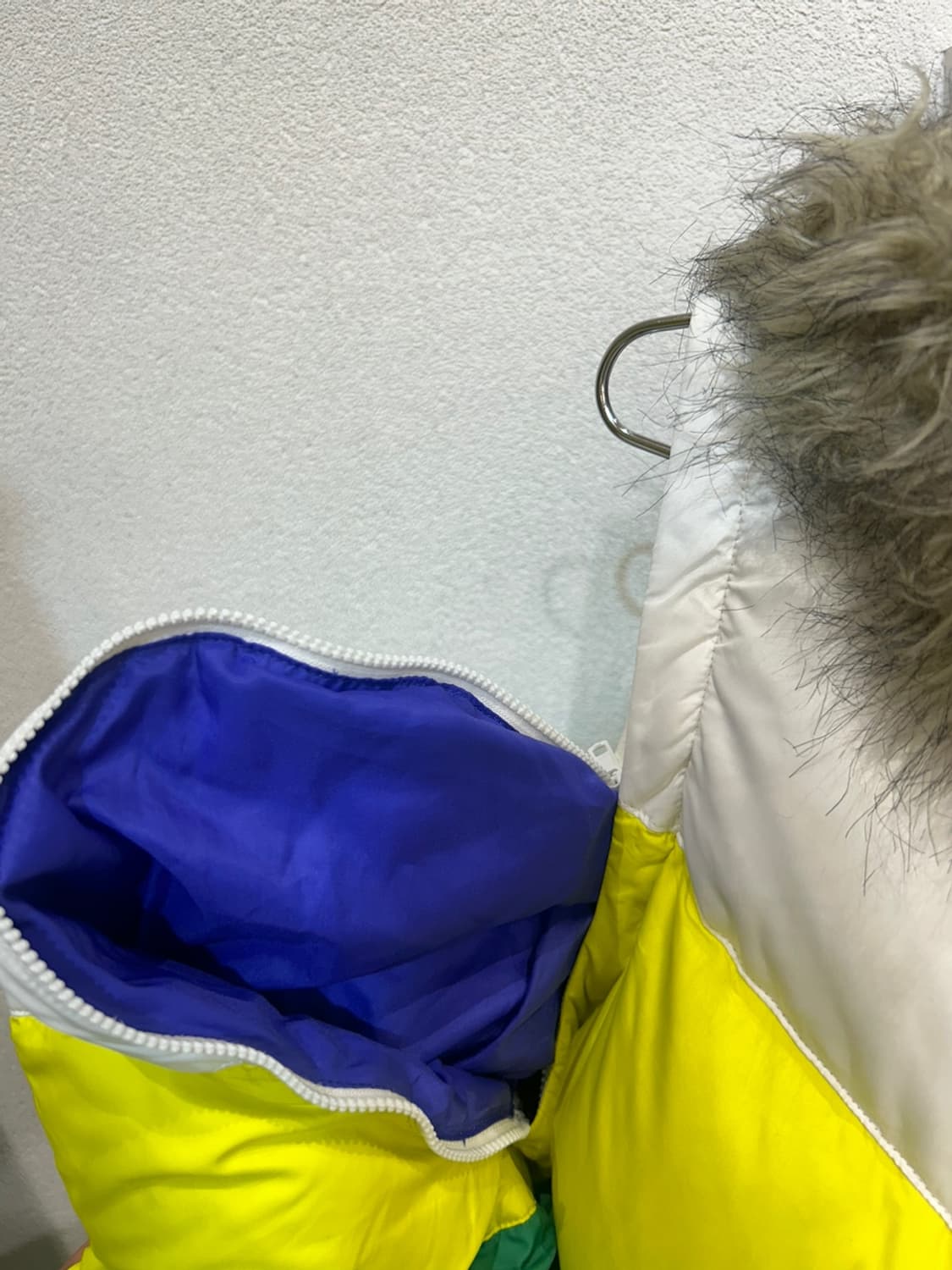 나이키 컬러블록 후드 패딩 상품이미지3