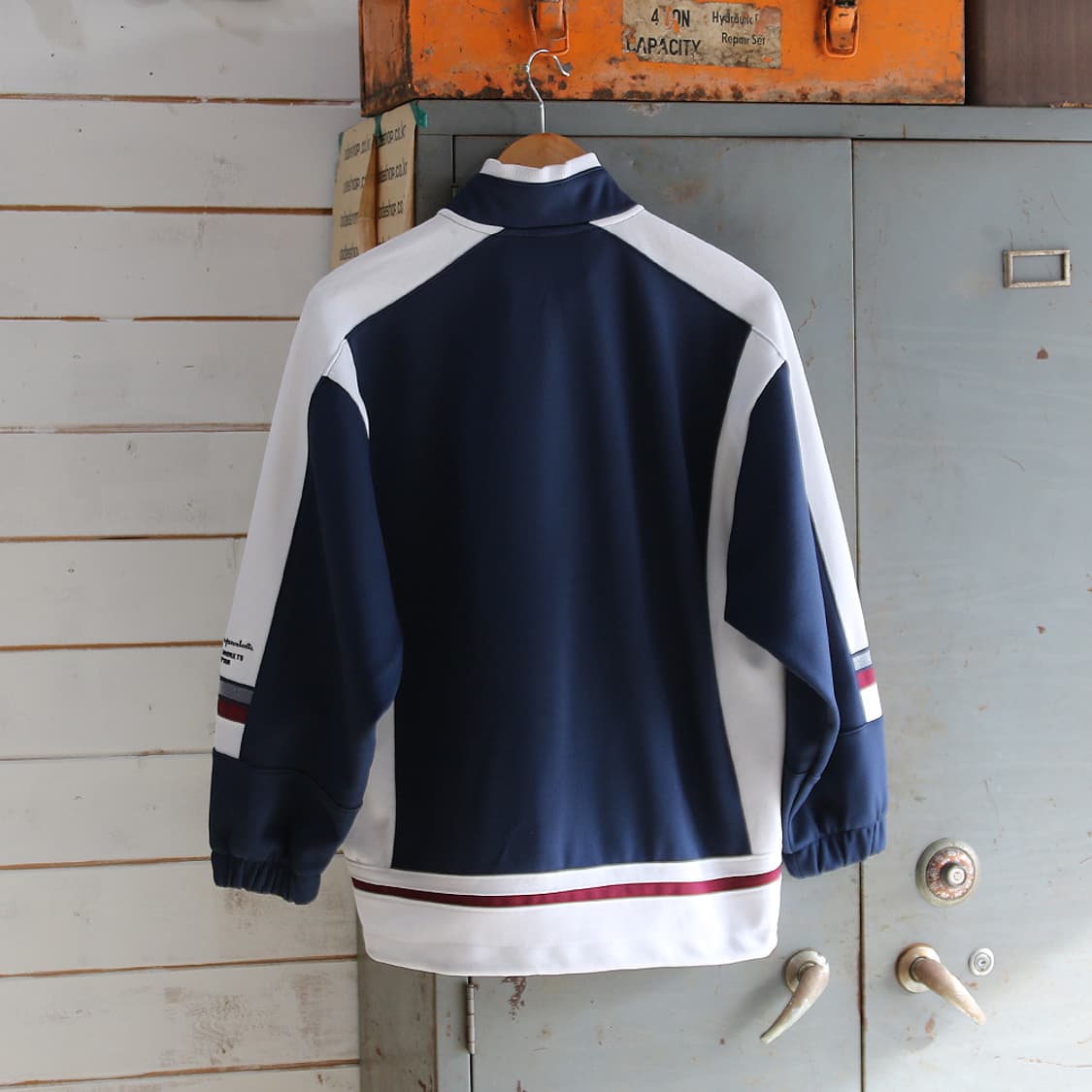 (착용컷) Champion 올드스쿨 트랙 자켓 (남성용 95) 상품이미지2