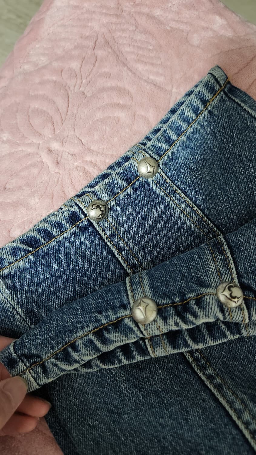 떠그클럽 스터드 데님 팬츠 2 상품이미지3