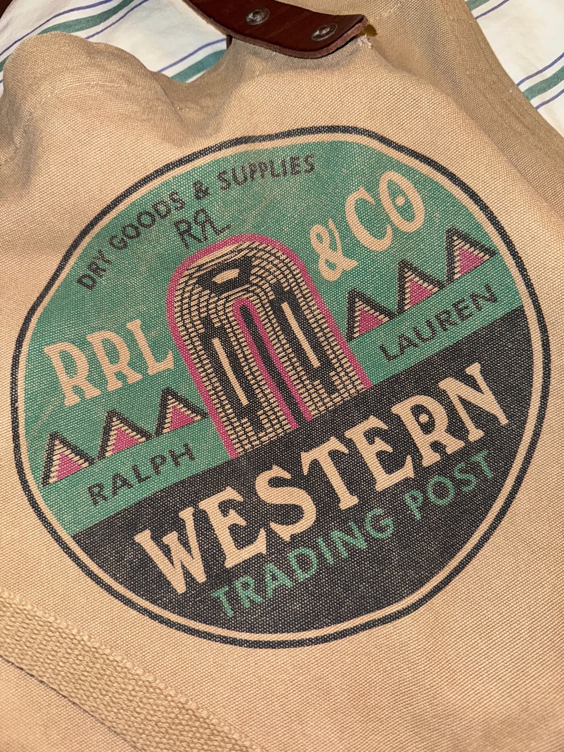 [OS] RRL 더블알엘 2way 토트백 상품이미지2