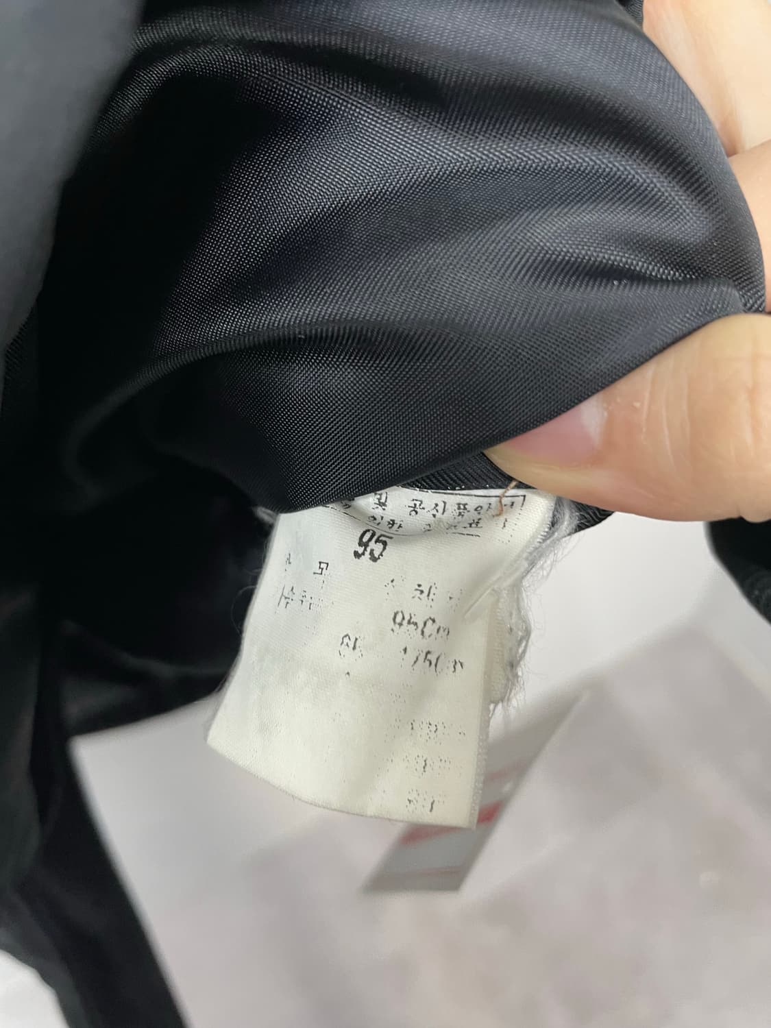 입생로랑 내피 패디드 블랙 자켓 H1767 상품이미지7