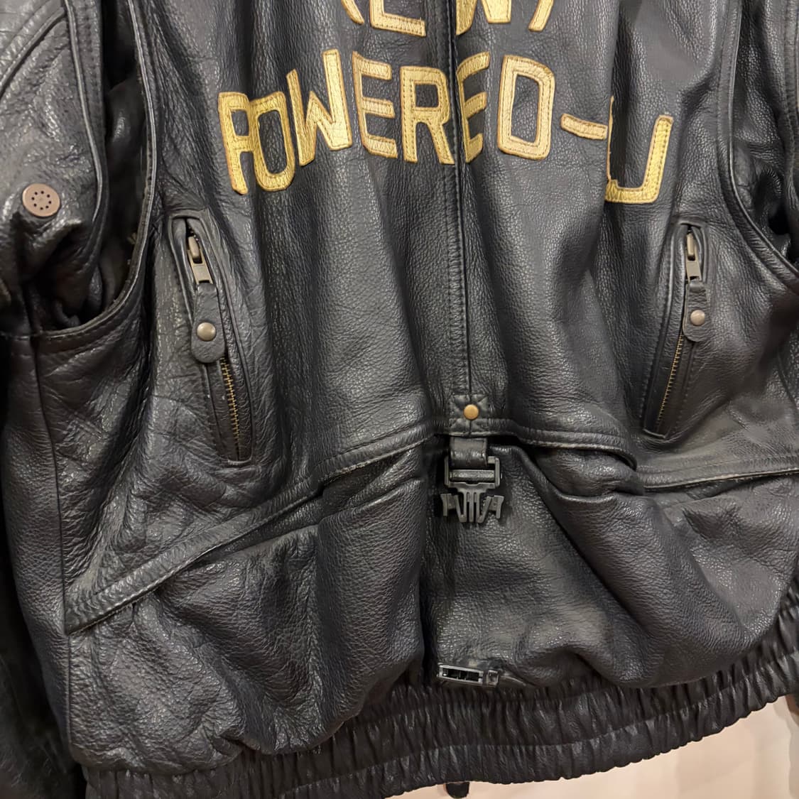 카도야 레더 바이커자켓 상품이미지8