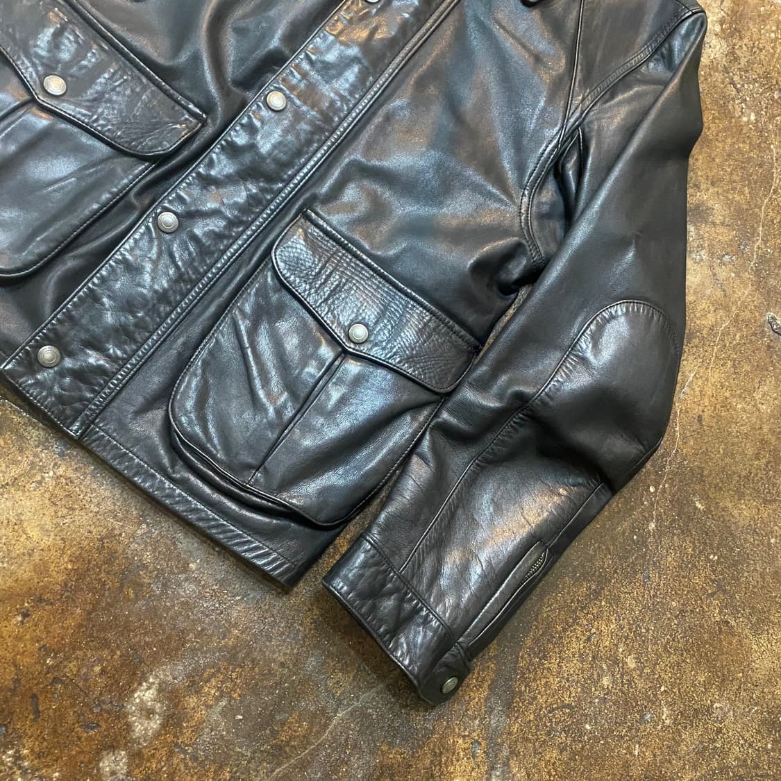 (2) 논네이티브 A-2 가죽 자켓 상품이미지4