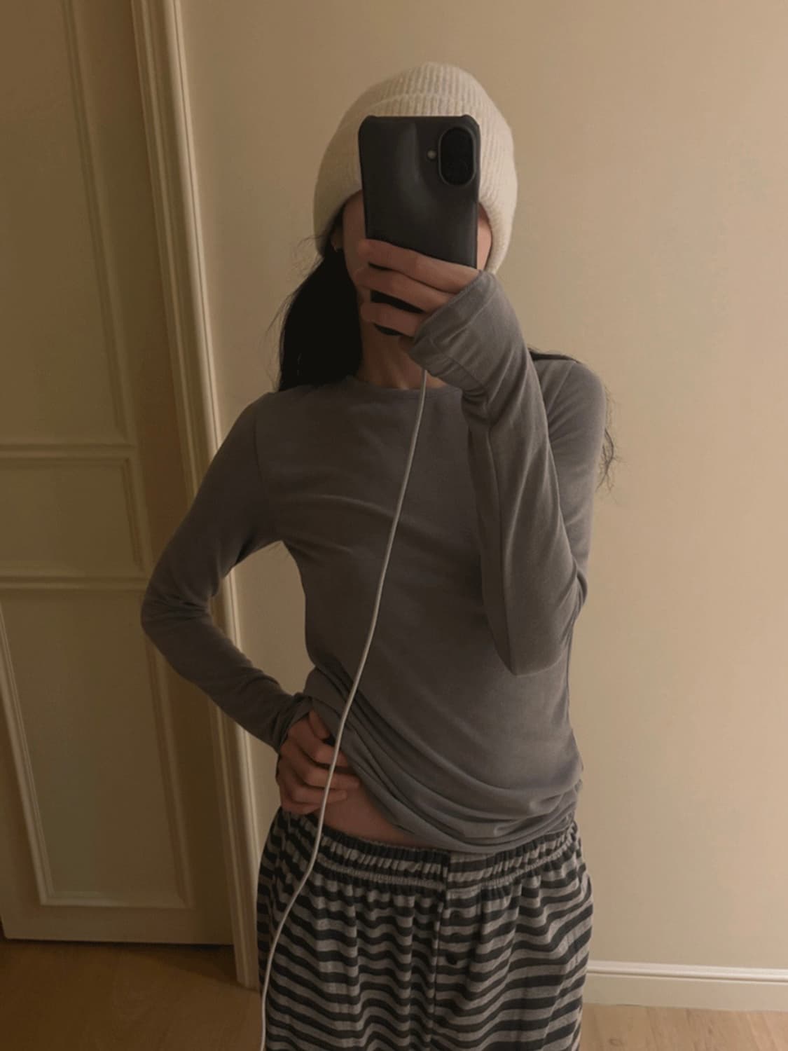 메이비베이비 Hei Tee (gray) ​ 상품이미지2