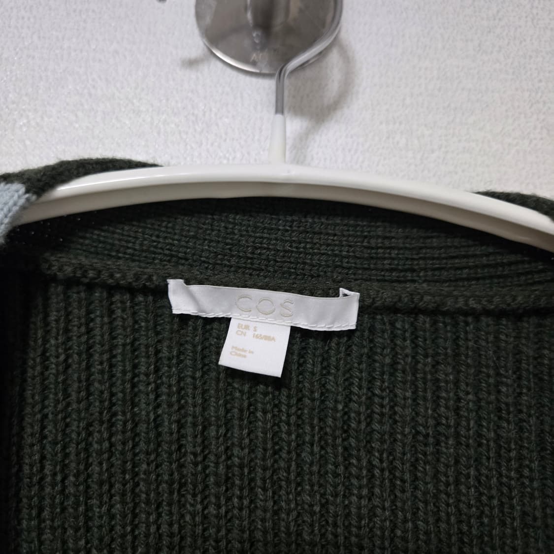 코스 알파카 컬러블록 가디건 / 여성 가디건/ 여자 가디건  상품이미지4