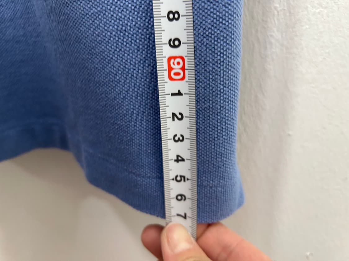 랄프로렌 폴로 여성 하늘색 셔츠 반팔 원피스 XS 실측  상품이미지5