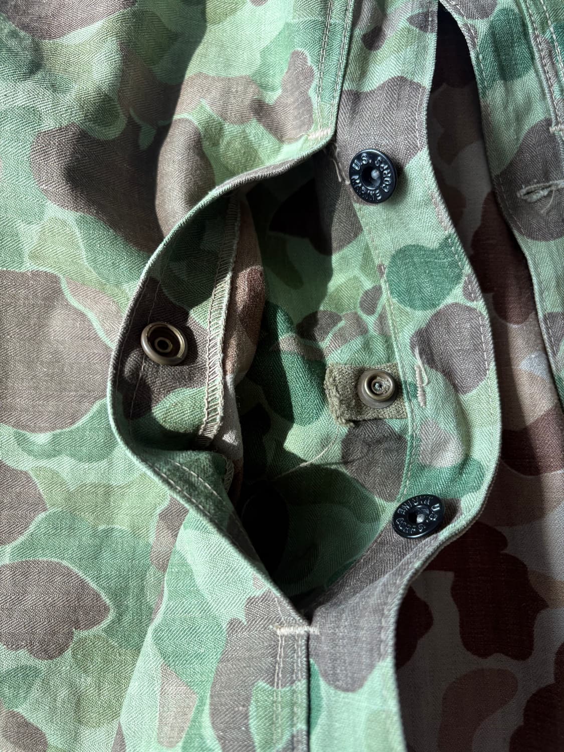 WWii USMC P-44 Frogskin Camo Jacket 상품이미지8